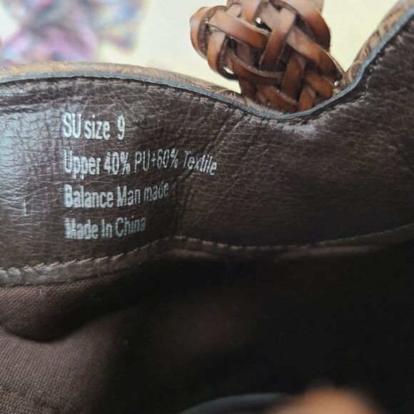 Very Volatile Colorful Cross-stitch Cowgirl Boots Size 9 - Picture 10 of 12